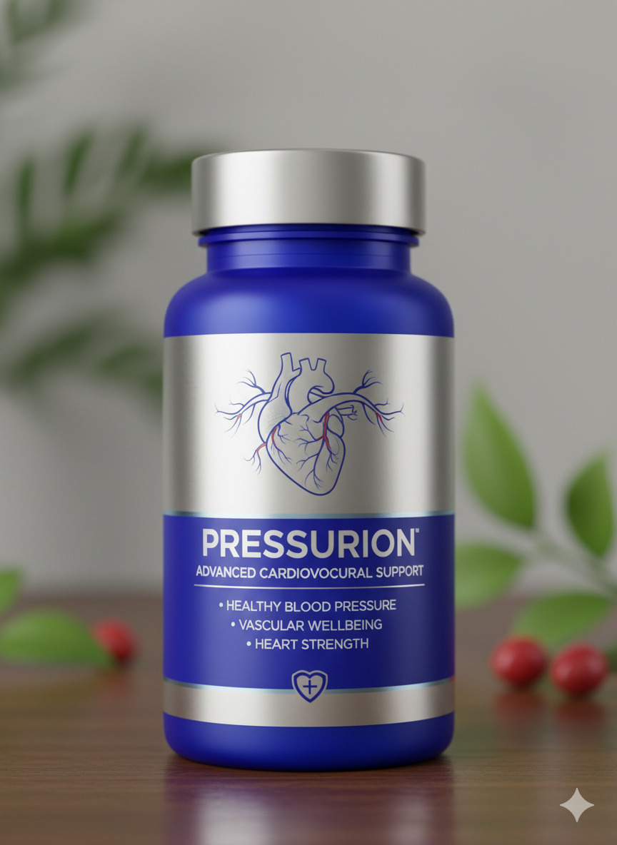 Pressurion dietary supplement bottle